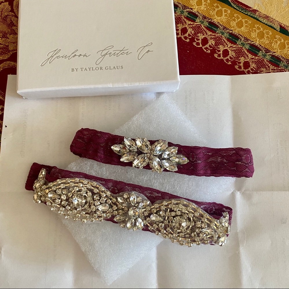 Wedding garter set NWT